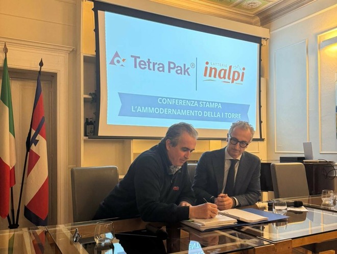Inalpi sigla accordo con Tetra Pak Inalpi sigla accordo con Tetra Pak