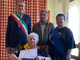 La premiazione della patriarca dell'astigiano a Valfenera con la partecipazione della consigliera delegata della Provincia, Tiziana Gaeta e del sindaco di Valfenera, Sergio Arisio. La premiazione della patriarca dell'astigiano a Valfenera con la partecipazione della consigliera delegata della Provincia, Tiziana Gaeta e del sindaco di Valfenera, Sergio Arisio.