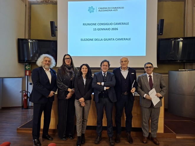 Camera di commercio di Alessandria-Asti: eletta la nuova Giunta camerale