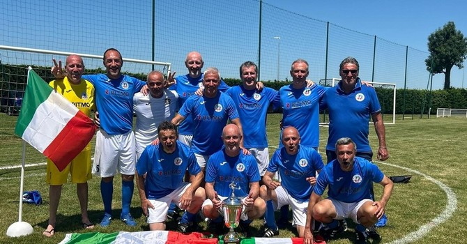 L'Italia Over 50 è campione d'Europa di walking football L'Italia Over 50 è campione d'Europa di walking football
