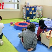 Immagine d'archivio di un asilo nido