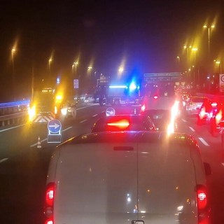 La coda in autostrada