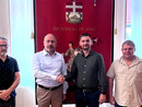 La delegazione ricevuta in Provincia