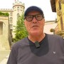 Il sindaco Cavallero durante la registrazione della puntata