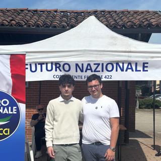 Futuro Nazionale a Ferrere: gazebo informativo sulla sicurezza