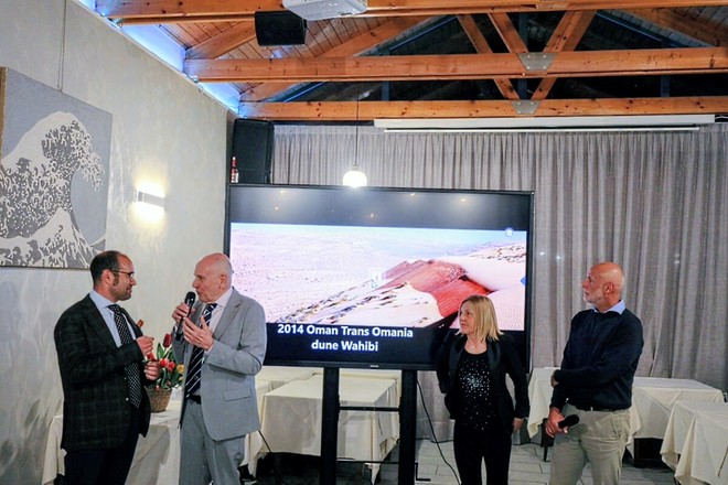 Il presidente Bosticco con Tartaglino, Torretti e Fumi