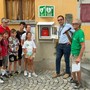 Alba: inaugurato il nuovo defibrillatore a Scaparoni in occasione della terza edizione di Scaparoni Adventure