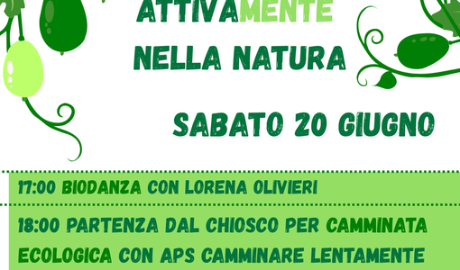 “AttivaMente nella Natura”: al Chiosco delle Verne una giornata tra benessere, ambiente e musica sostenibile “AttivaMente nella Natura”: al Chiosco delle Verne una giornata tra benessere, ambiente e musica sostenibile
