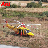 Incidente mortale sulla tangenziale di corso Savona verso l'autostrada. Sul posto anche l'elisoccorso