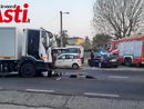 Immagini relative l'incidente avvenuto stamattina all'alba in frazione Palucco