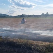 Doppio intervento dei Vigili del Fuoco a Trincere per incendi di sterpaglie