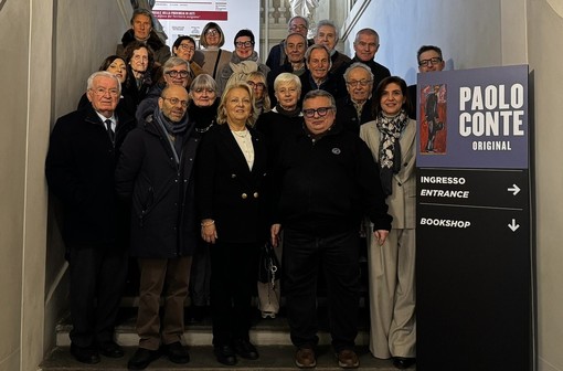 il gruppo dei soci Anioc partecipante alla mostra