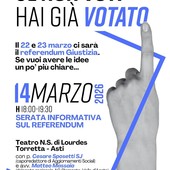 Referendum sulla giustizia: incontro informativo ad Asti