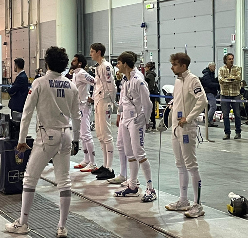 Andrea Sgrinzi debutta tra gli assoluti: l'astigiano alla Fiera di Roma per la prima prova nazionale di spada