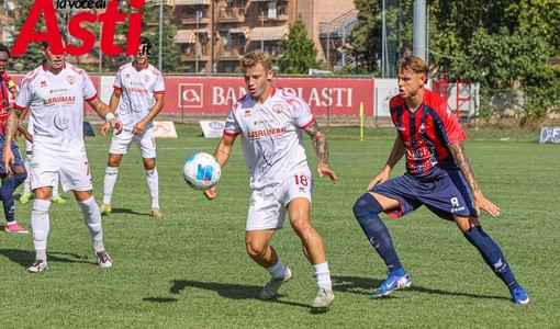 L’ex grigio Lorenzo Pellegrini, nello scorso match contro la Valenzana Mado (ph: MerfePhoto)