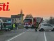 Caos viabilità all'altezza di Quarto dopo un incidente tra auto e moto