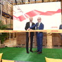 L'inaugurazione delo polo logistico DHL di Coconato nel 2023