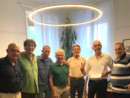 La costituzione del network: da sx L. Giordanino, M. Perolino, F. Marchese, U. Uberti, F. Gabbi, G.De Monte, G. Righini