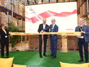 L'inaugurazione delo polo logistico DHL di Coconato nel 2023 L'inaugurazione delo polo logistico DHL di Coconato nel 2023