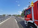 Due mezzi coinvolti in un sinistro sul tratto astigiano dell'A21, fortunatamente senza feriti gravi