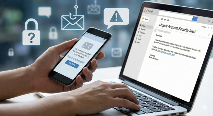 Allarme sicurezza digitale: dalle false email della Polizia alla truffa del concorso su WhatsApp