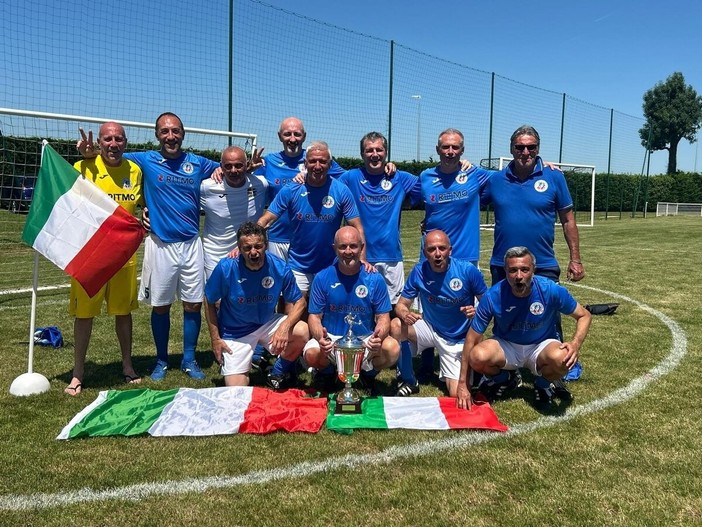 L'Italia Over 50 è campione d'Europa di walking football