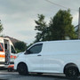Viabilità paralizzata in corso Casale per un incidente tra moto e furgone