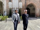 Nella foto  il sindaco Simone Nosenzo e  il comandante Silvano Sillano