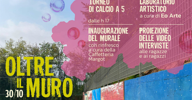 Tigliole, un murale realizzato dai giovani per la comunità: inaugurazione oggi, 30 ottobre