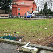 Il luogo del terribile schianto