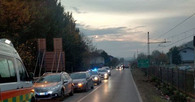 Incidente alle porte di Nizza Monferrato: auto in testa-coda, ferita una giovane e lunghe code