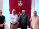 La delegazione ricevuta in Provincia