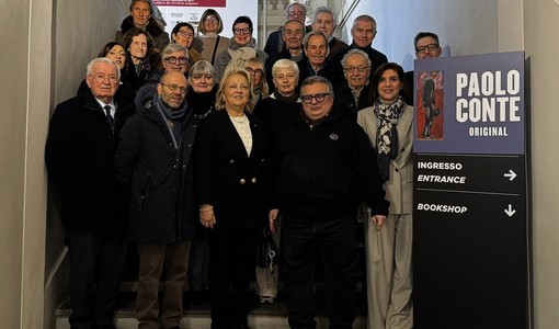 il gruppo dei soci Anioc partecipante alla mostra