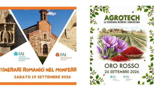 Cammini storici e oro rosso: il settembre del Fai Giovani nell'Astigiano Cammini storici e oro rosso: il settembre del Fai Giovani nell'Astigiano