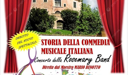 Roatto, la Rosemary Band protagonista di “Storia della commedia musicale italiana” ai “Venerdì della Stele”