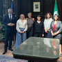 La delegazione in Canada La delegazione in Canada