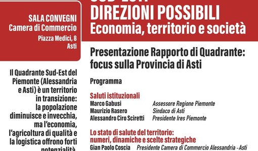 Progetto Antenne Sud-Est: ad Asti un confronto sul futuro del territorio Progetto Antenne Sud-Est: ad Asti un confronto sul futuro del territorio
