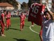La maglia 46 di Giacomo Ghiardelli, portata dal capitano biancorosso Silvio Brustolin ieri (dal profilo ASD Asti)