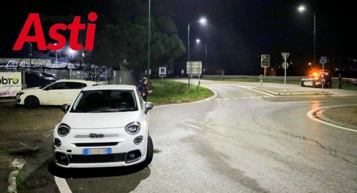 I rilievi del tamponamento multiplo in corso Casale (ph. Merfephoto)