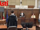 In foto, il presidente Paolo Bergero nella lettura della sentenza