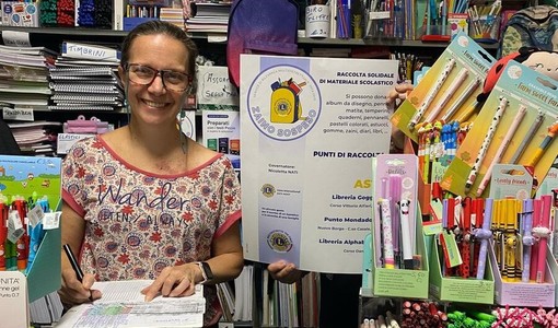Asti, al via “Zaino Sospeso”: il Lions Club Asti Host al fianco delle famiglie in difficoltà