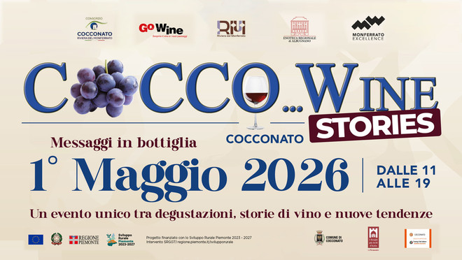 Cocconato celebra il vino contemporaneo: il 1° maggio torna “Cocco Wine Stories – Messaggi in bottiglia”