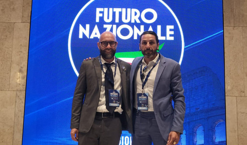 Iannotta a destra con Garnarolo