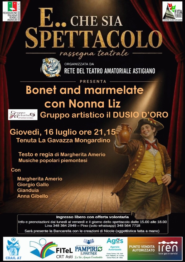 Nuova tappa per la rassegna amatoriale "... e che sia spettacolo" Nuova tappa per la rassegna amatoriale "... e che sia spettacolo"