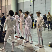 Andrea Sgrinzi debutta tra gli assoluti: l'astigiano alla Fiera di Roma per la prima prova nazionale di spada