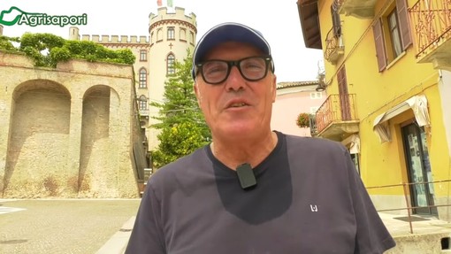 Il sindaco Cavallero durante la registrazione della puntata