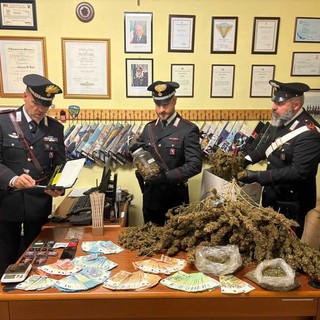 Grazzano Badoglio: arrestato 36enne con oltre tre chili di marijuana e hashish