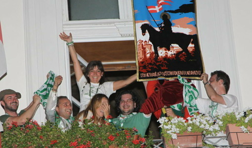 La vittoria del Palio 2012 (Ph il Canapo) La vittoria del Palio 2012 (Ph il Canapo)