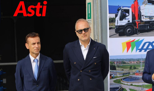 l'AD Massimo Cimino (a sinistra) e il presidente Fabrizio Imerito in un'immagine d'archivio