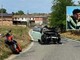 L'immagine dell'incidente, nel riquadro il giovane Marco